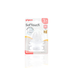 Softouch Wide Neck Nipple Pk-2