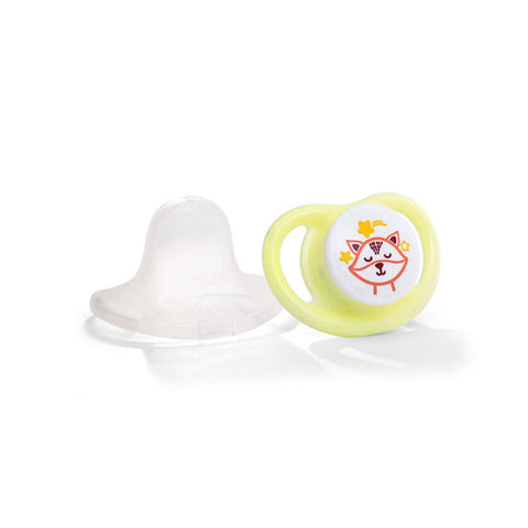 Pigeon Minilight Night Time Pacifier Fox (m)