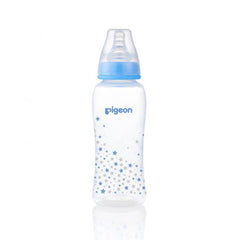 PIGEON STANDARD NECK NURSING BOTTLE WITH PERISTALTIC NIPPLE (PP) 250ml