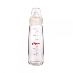 PIGEON NURSING BOTTLE WITH PERISTALTIC NIPPLE (GLASS)